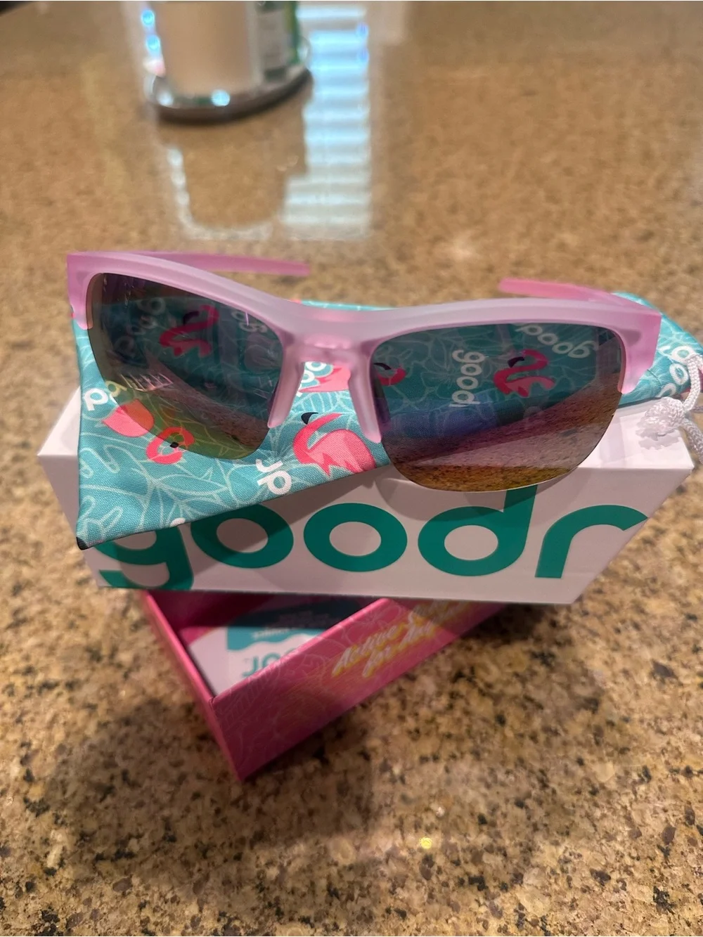 Kids Pink Polarized Sunglasses